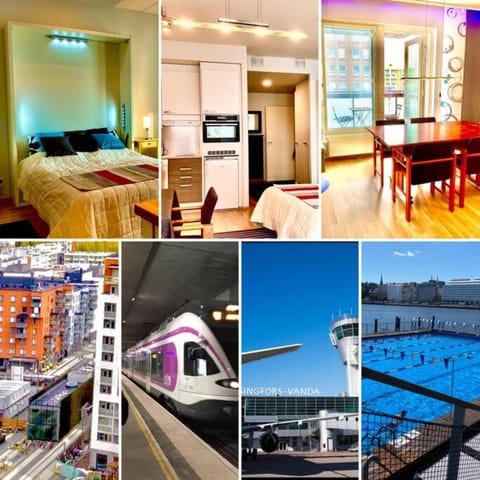 To LuxStudio KARNEOLI From Helsinki Airport 6 min, to City 27min, Free Parking in Kivistö Apartment in Uusimaa