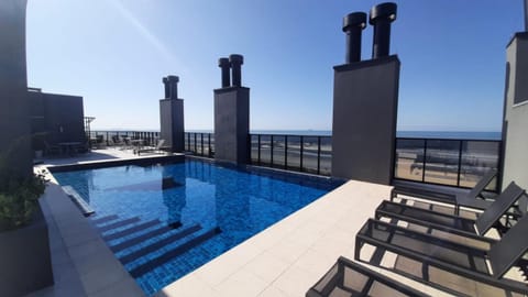 Balcony/Terrace, Swimming pool, sunbed