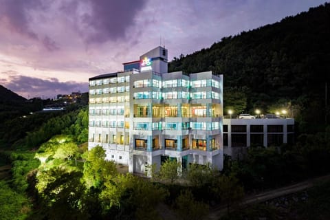 Property building, Night, Natural landscape