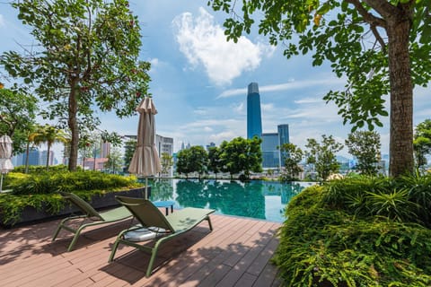 Pool view, Swimming pool