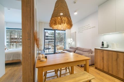 Kitchen or kitchenette, Living room, Photo of the whole room, Seating area