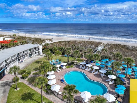 Property building, Bird's eye view, Beach, Pool view, Sea view, sunbed