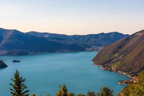 Natural landscape, Lake view, Mountain view