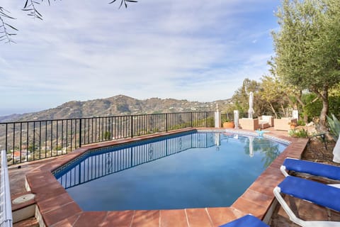 Property building, Living room, Swimming pool