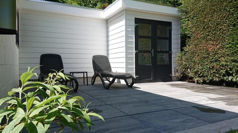 Property building, Spring, Day, Summer, Garden, Garden view, sunbed