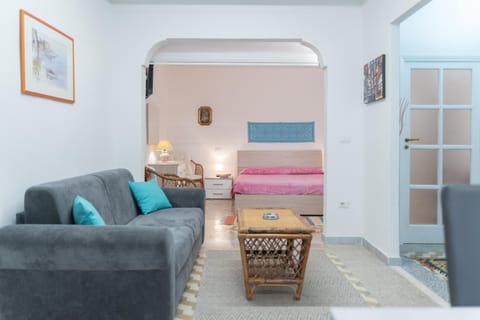 Bed, Living room, Photo of the whole room, Seating area, Bedroom