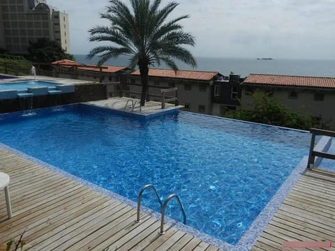 Pool view, Sea view, Swimming pool
