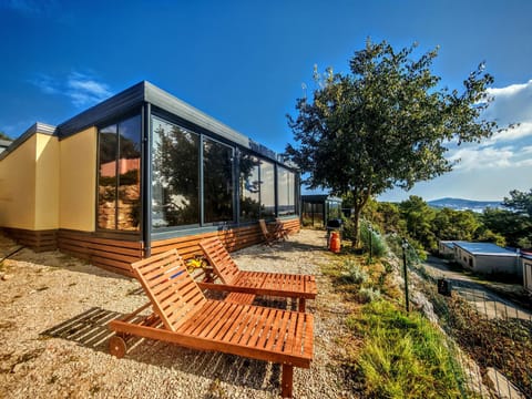 Property building, View (from property/room), Sea view, sunbed