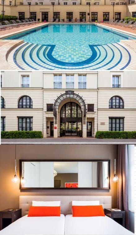 Disneyland Deluxe flat, outside pool, Climatisation, 1 min to Disney Parks Apartment in Chessy