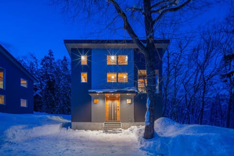 Property building, Night, Natural landscape, Winter