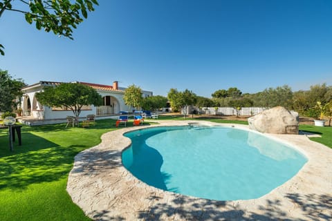 Property building, Living room, Swimming pool