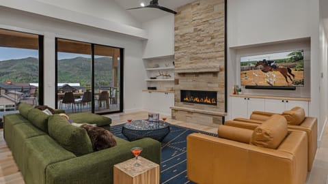TV and multimedia, View (from property/room), Living room, fireplace