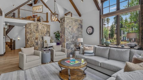 Natural landscape, Living room, Seating area, fireplace, furniture