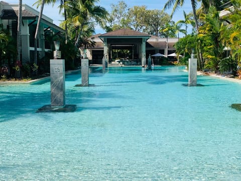 Property building, Pool view, Swimming pool