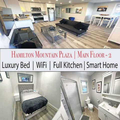 Bed, TV and multimedia, Kitchen or kitchenette, Living room, Seating area, Bedroom, oven, stove