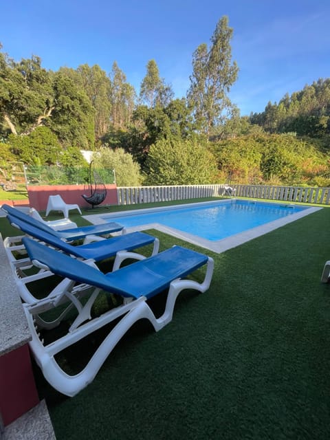 Natural landscape, Garden, Garden view, Pool view, Swimming pool, sunbed