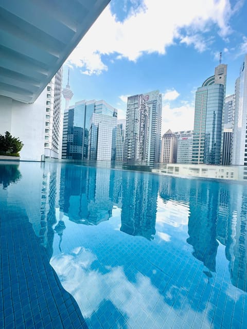 Property building, Day, City view, Pool view, Swimming pool