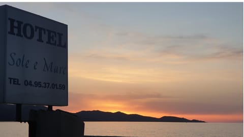 Natural landscape, Sea view, Sunset