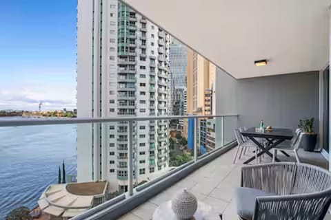 Balcony/Terrace, Seating area, River view