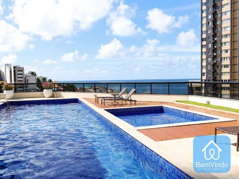 Pool view, Sea view, Swimming pool