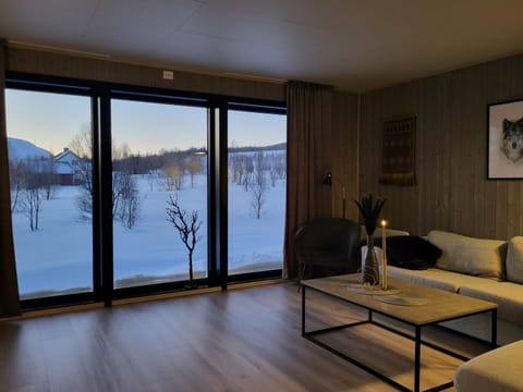 Idyllisk hus med sauna og jacuzzi, Lyngen House in Troms Og Finnmark