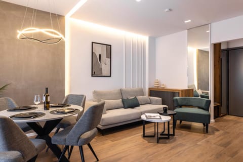 Living room, Seating area, air conditioner