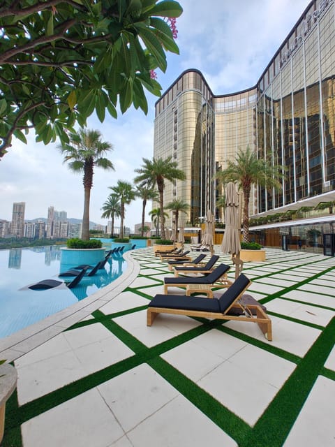 Property building, Pool view, Swimming pool