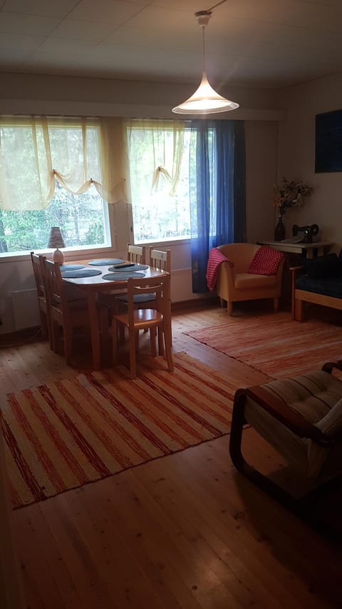 Living room, Photo of the whole room, Seating area, Dining area, Bedroom