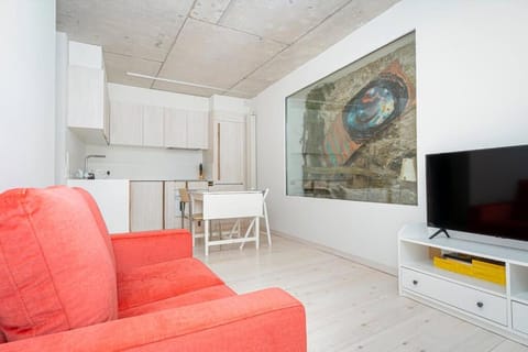 Kitchen or kitchenette, Living room