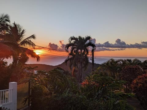 Natural landscape, Sea view, Sunset