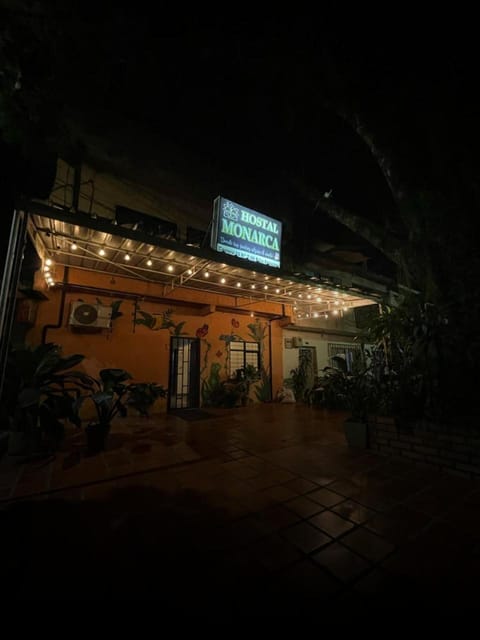 Property building, Night, Property logo or sign, Garden, Decorative detail, Logo/Certificate/Sign, Garden view, Parking