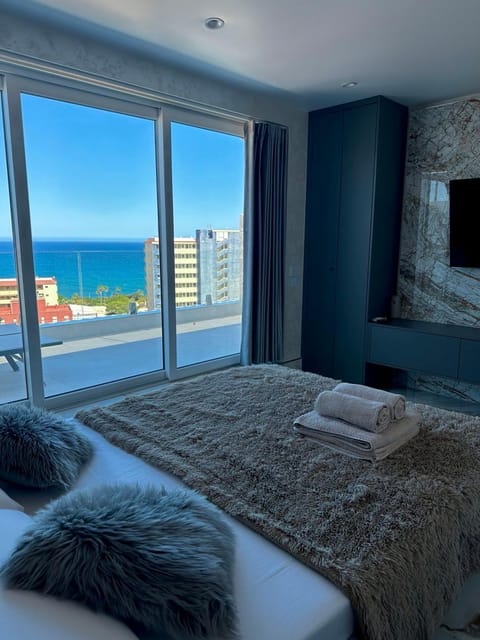 View (from property/room), Bedroom, Sea view