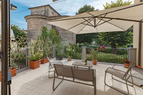 Property building, Patio, Spring, View (from property/room), Balcony/Terrace