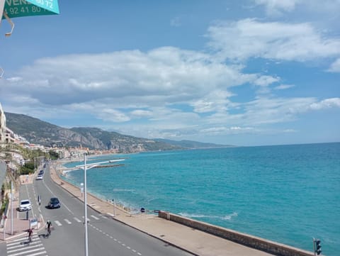 Beach, Mountain view, Sea view