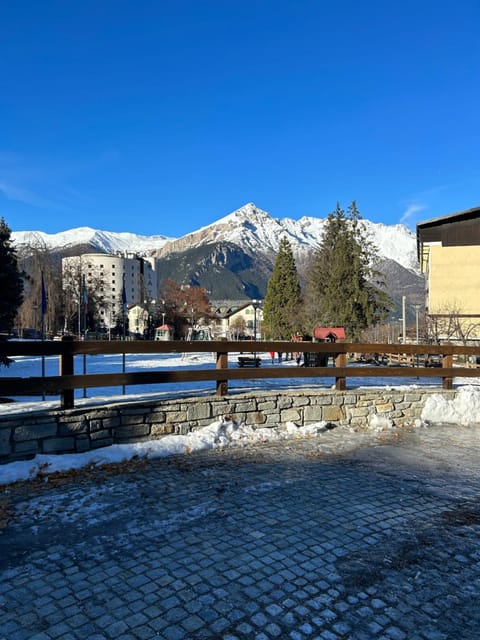 Property building, Natural landscape, Winter, Mountain view