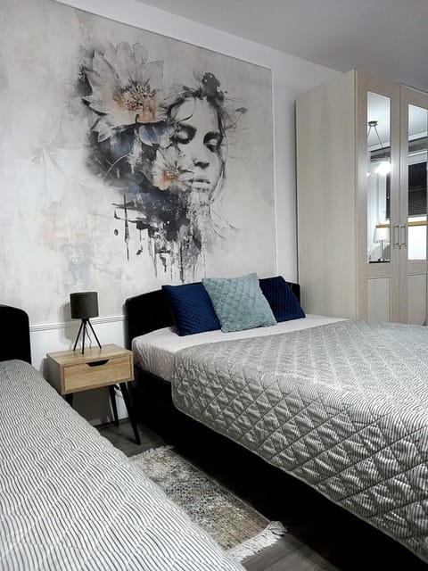 Bed, Bedroom, wardrobe