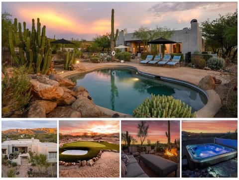 Natural landscape, Garden view, Pool view, Swimming pool, sunbed
