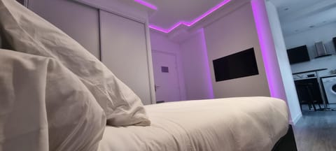 Bed, TV and multimedia