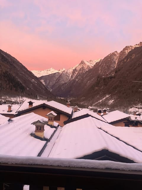 Day, Natural landscape, Winter, Mountain view