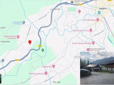 Spacieux appartement pour familles près du centre avec parking - FR-1-569-85 Apartment in Megève