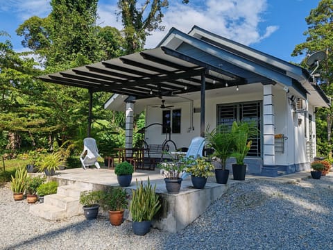 Property building, Patio, Day