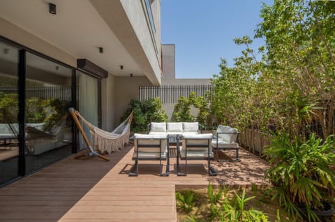 Property building, Patio, Day, Garden, View (from property/room)