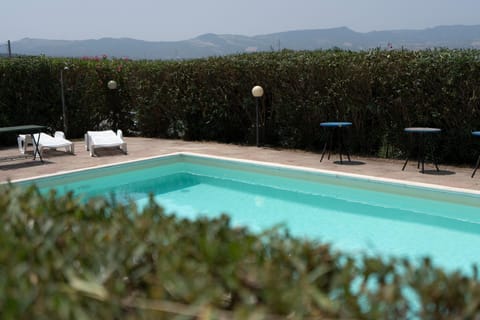 Property building, Living room, Swimming pool