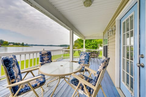 Waterfront Sparta Retreat with Dock, Deck and Grill House in Lake Sinclair