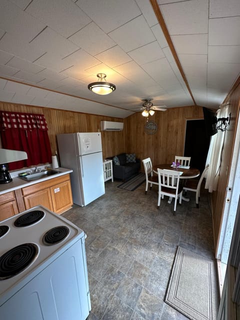 Kitchen or kitchenette, Dining area, minibar, pet friendly