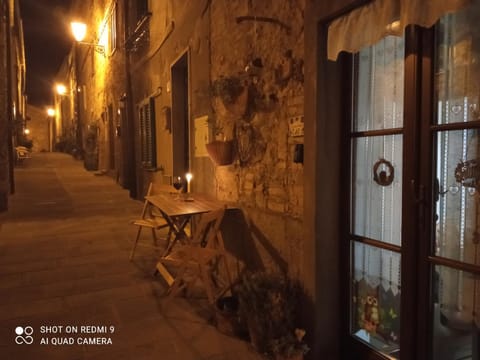 Property building, Night, Street view
