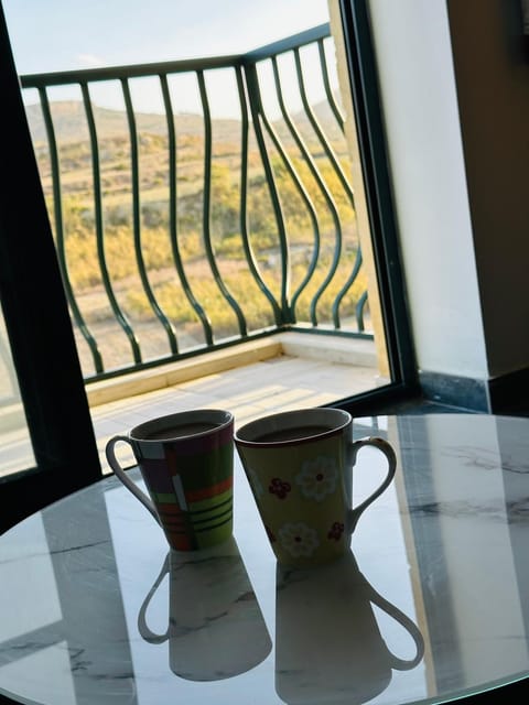 View (from property/room), Balcony/Terrace, Living room, Seating area