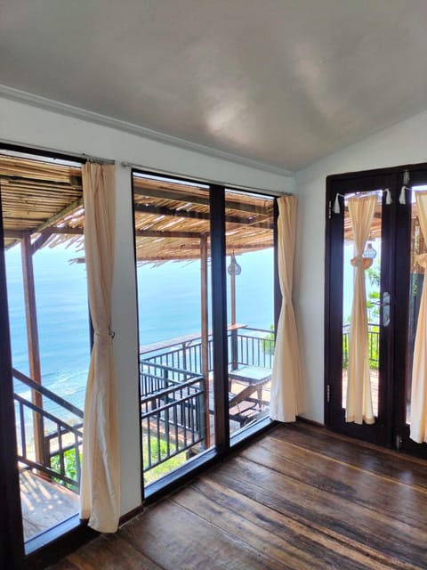 Patio, View (from property/room), Balcony/Terrace, Photo of the whole room, Bedroom, Sea view, Sea view