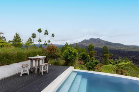Natural landscape, Mountain view, Swimming pool