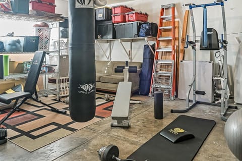Fitness centre/facilities, storage
